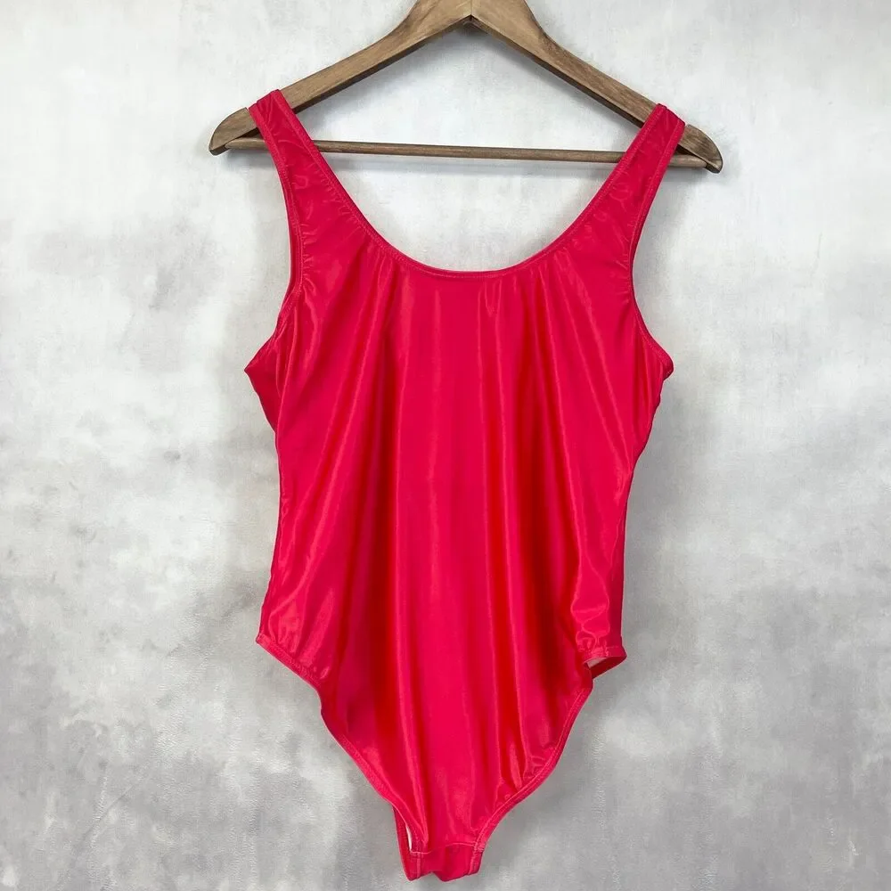 Creative Apparel Womens Swimsuit Size XLarge Texas Lone Star State Red‎ Beachy